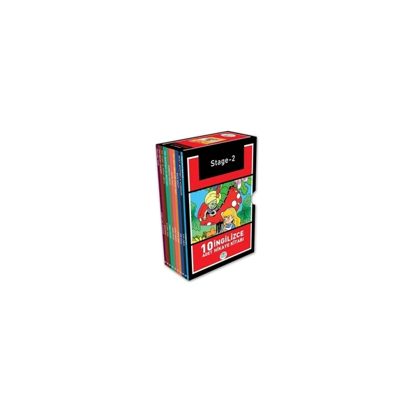 Stage-2 İngilizce Hikaye Seti (10 Kitap Kutulu) - Kolektif ürün görseli 1