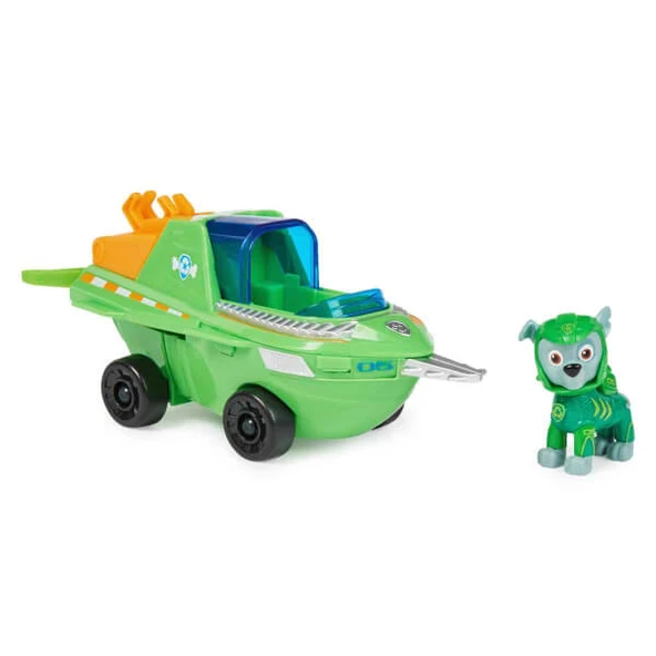 PAW Patrol Aqua Pups Temalı Araç ve Rocky Figür Seti ürün görseli 1