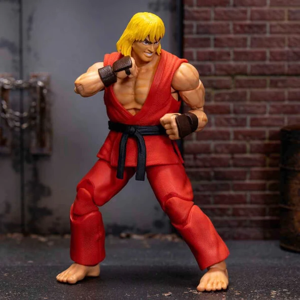 Street Fighter II Ken Figürü - Resim 10