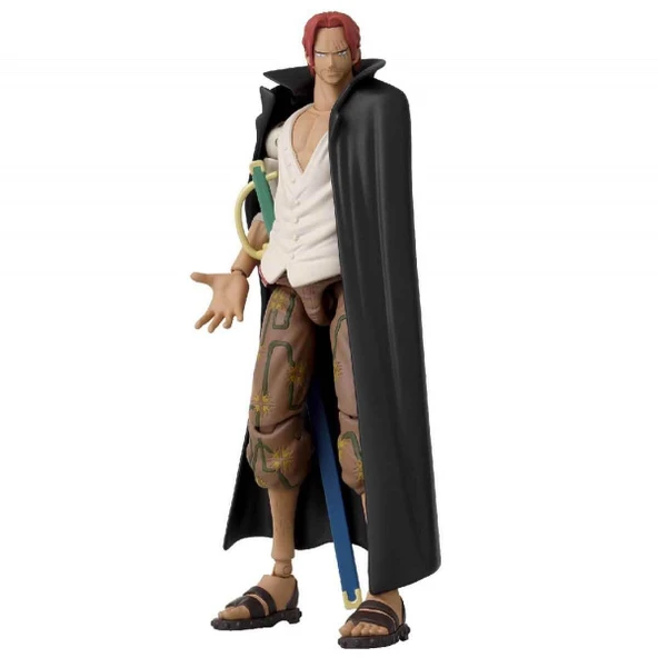 Anime Heroes One Piece Serisi-Shanks Figürü - Resim 6