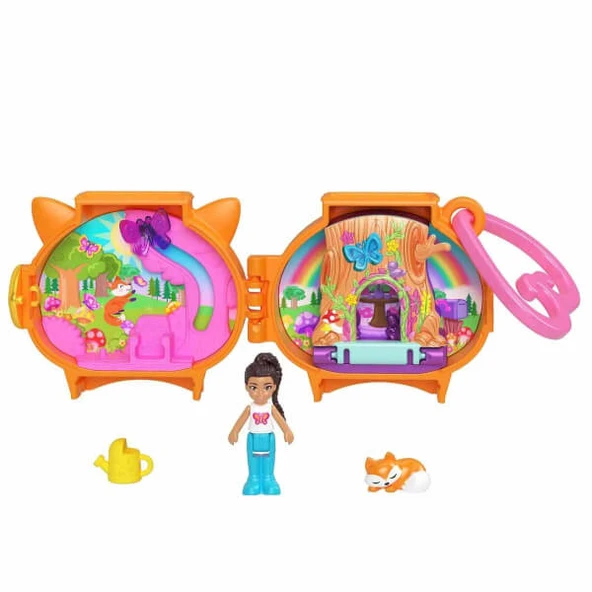 Polly Pocket Sevimli Hayvanlar Kompakt Oyun Seti GYV99 ürün görseli 1