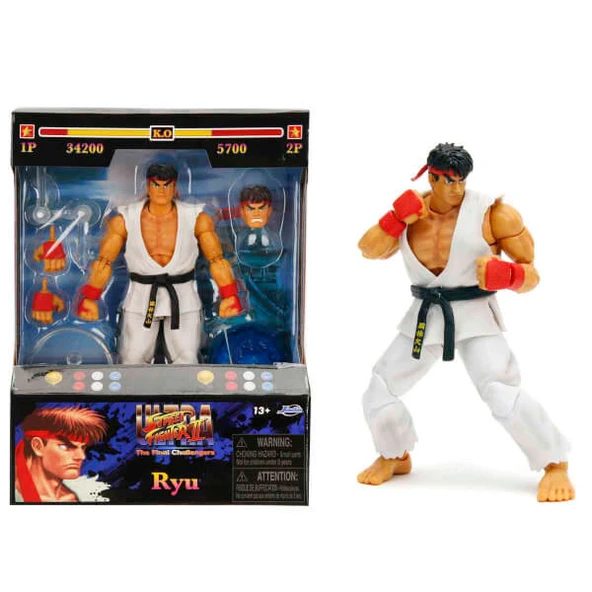 Street Fighter 2 Ryu Eklemli Figür ürün görseli 1
