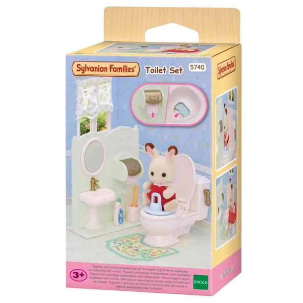 Sylvanian Families Tuvalet Seti ESF5740 - Resim 7
