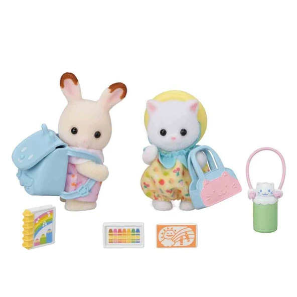 Sylvanian Families Anaokulu Arkadaşları Yol Arkadaşı İkilisi ürün görseli 1