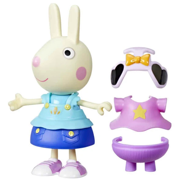 Peppa Pig ve Arkadaşları Kıyafetli Figür Seti - Resim 5