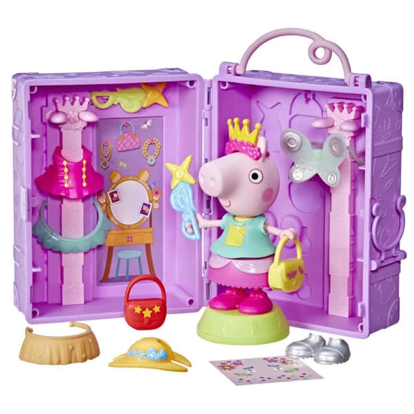 Peppa Pig Peppa’nın Giyinme Dolabı Oyun Seti ürün görseli 1