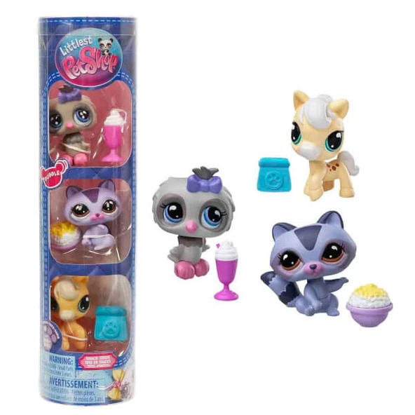 Littlest Pet Shop Minişler 3’lü Figür Seti S4 ürün görseli 1