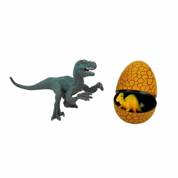 Dinozor ve Yavrusu Oyun Seti - Resim 2