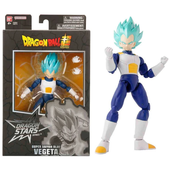 Dragon Ball Stars Super Saiyan Blue Vegeta Eklemli Figür ürün görseli 1