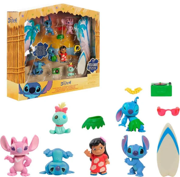 Stitch 6’lı Mini Figür Seti TTC41000 ürün görseli 1