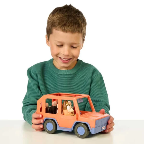 Bluey Chilli Figürü ve 4x4 Araç Seti - Resim 2