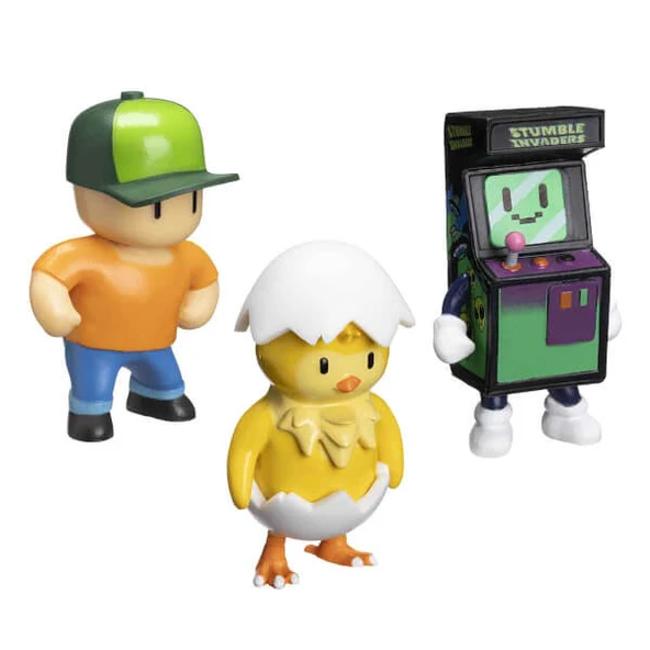 Stumble Guys 3’lü Figür Seti PMI/SG2220 - Resim 8