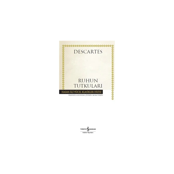 Ruhun Tutkuları - Descartes ürün görseli 1