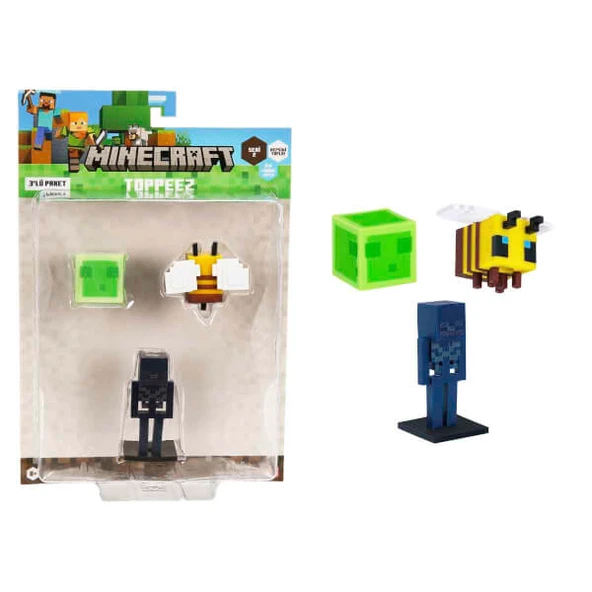 Minecraft 3D Toppeez 3’lü Figür Seti S2 - Resim 4