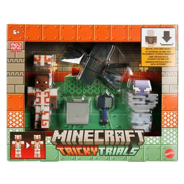 Minecraft Tricky Trials Figür Paketi JKK15 - Resim 7