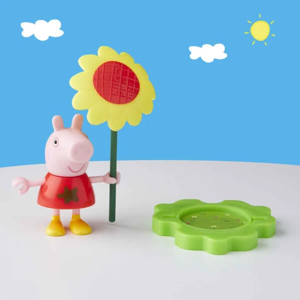 Peppa Pig Muddy Puddle Figür - Resim 9