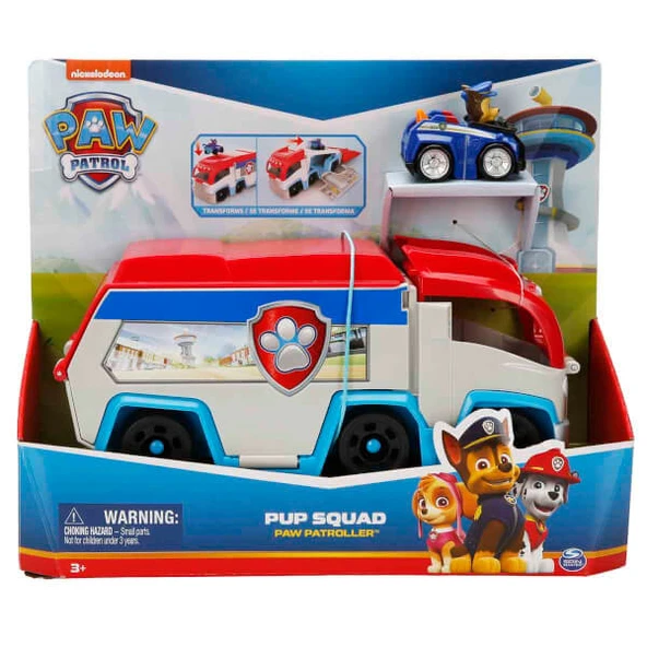 PAW Patrol Pup Squad Devriye Aracı - Resim 9