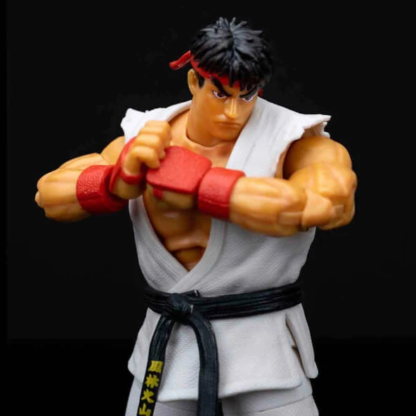 Street Fighter 2 Ryu Eklemli Figür - Resim 6