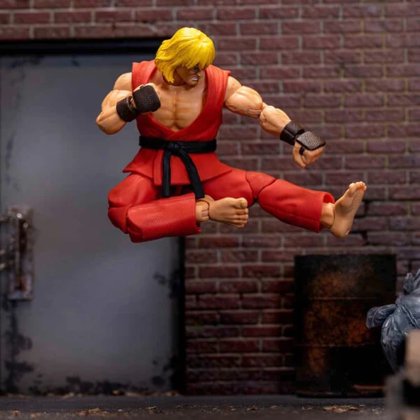 Street Fighter II Ken Figürü - Resim 5