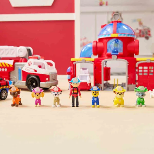 PAW Patrol Fire Rescue 7’li Figür Seti - Resim 6
