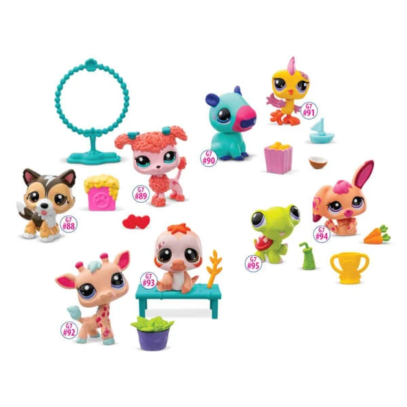 Littlest Pet Shop Minişler 2’li Figür Seti S2 - Resim 10