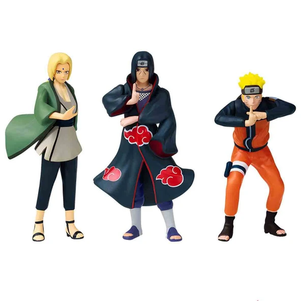 Naruto Shippuden 12’li Figür Seti S1 - Resim 9