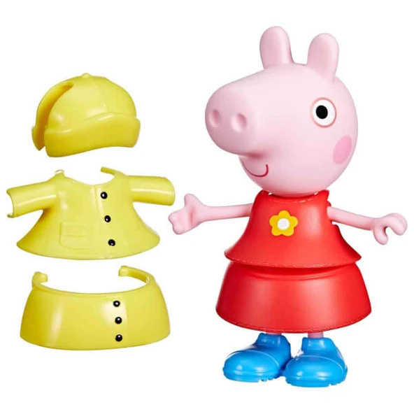 Peppa Pig ve Arkadaşları Kıyafetli Figür Seti - Resim 7