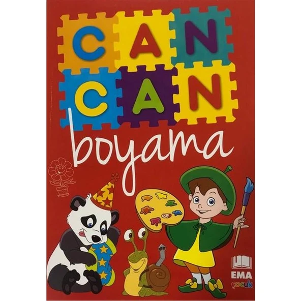 Cancan Boyama Kitabı ürün görseli 1