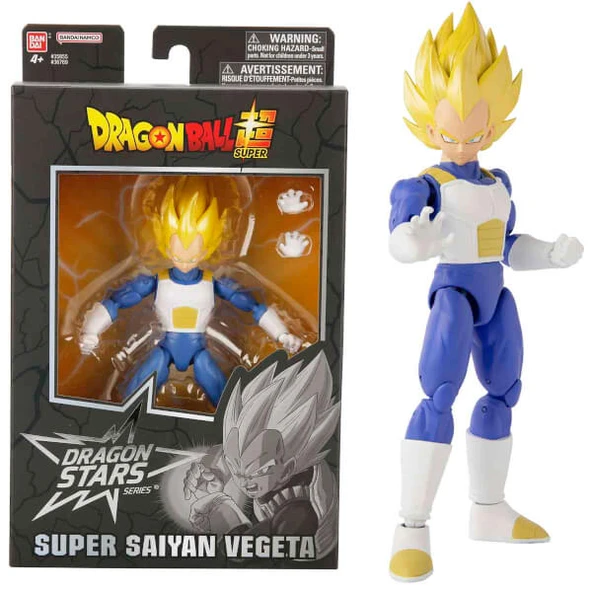 Dragon Ball Stars Super Saiyan Vegeta Eklemli Figür ürün görseli 1