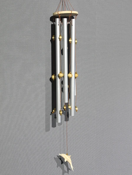 Boncuklu Metal Rüzgar Çanı Model 2 ürün görseli 1