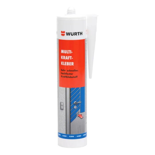 WÜRTH Multi Kuvvetli-Hızlı Yapıştırıcı 310ml | Bej, Yüksek Mukavemetli, Profesyonel Çözüm ürün görseli 1