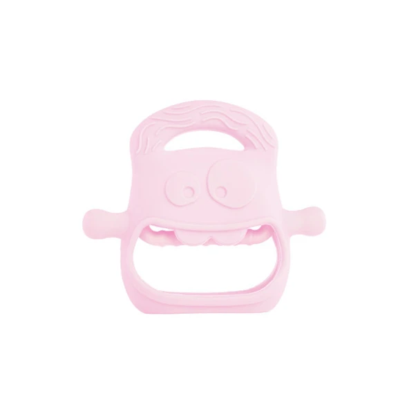 Pembe Bebek Silikon Diş Kaşıyıcı - Resim 3