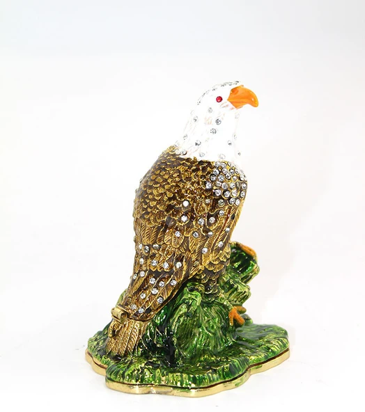 Swarovski Taşlı Tekli Kartal ürün görseli 1