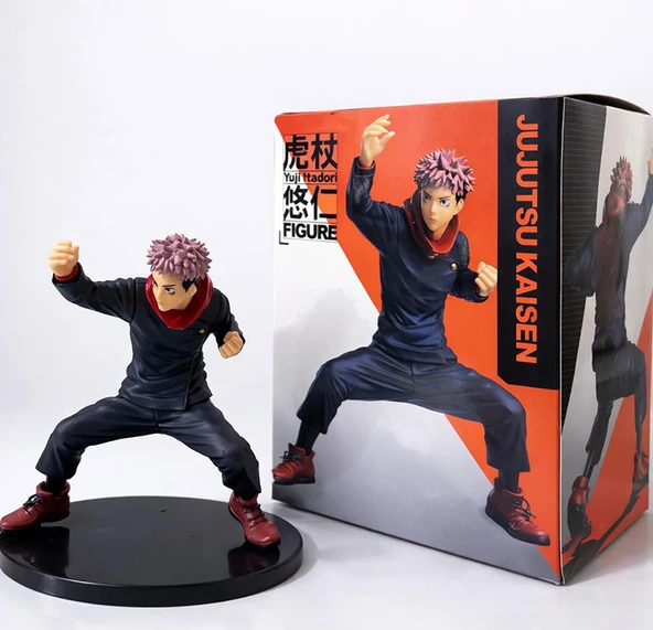Anime Jujutsu Kaisen Yuji İtadori Figürü 20 Cm ürün görseli 1