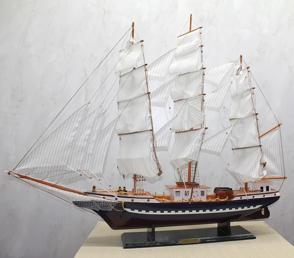 Ahşap Yelken Gemi Model 4 ürün görseli 1