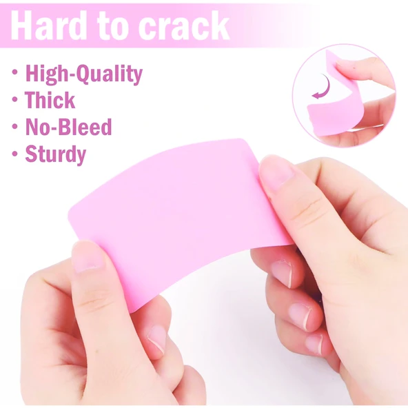 Boş Kelime Kartları 5x8 cm - 50 Adet Oval Kenarlı | Tabu & Not Kartları - Kraft ürün görseli 1