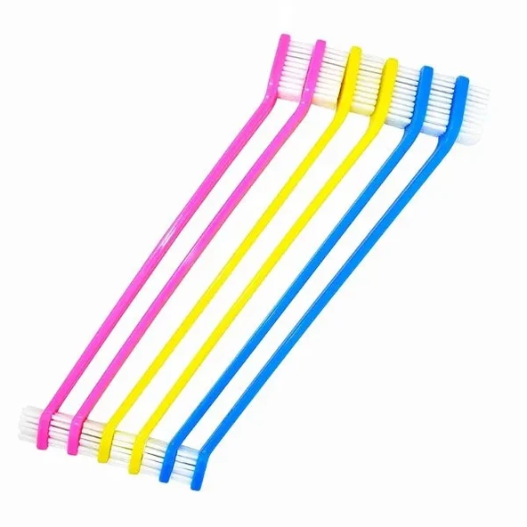 Plastik Köpek Diş Fırçası 3 Adet ürün görseli 1