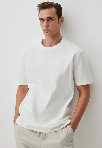 Mavi M0612269 Basic Tişört Loose Rahat Kesim T-Shirt Erkek Tişort ürün görseli 1