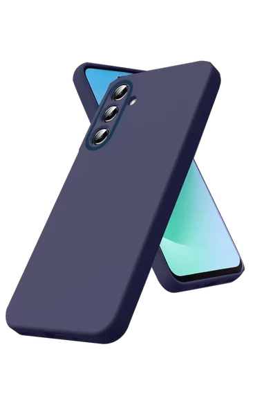 Newface Samsung Galaxy A27 5G Nano içi Kadife Silikon - Lacivert ürün görseli 1
