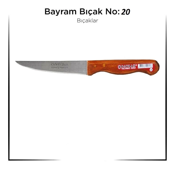 Bursa Bıçağı Bayram Kurban Bıçağı Yemek Bıçağı -20 ürün görseli 1