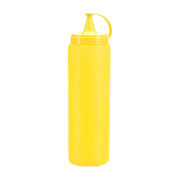 Mayonez Sos Şişesi - 1000Ml Dev Boy Sarı 3 Adet - Resim 2