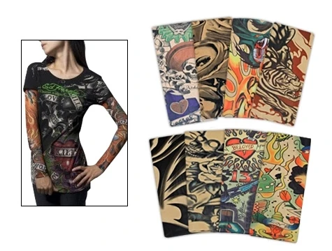 Tattoo Sleeves Giyilebilir Dövmeler ürün görseli 1