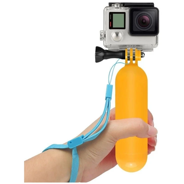 Tüm Aksiyon Kamera Monopod Su Altı Şamandıra Batmaz Aparatı ürün görseli 1