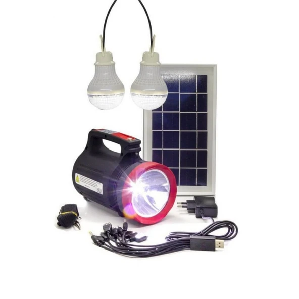 Gold Silver Gs-330 Güneş Enerjili Solar Spot Fener ürün görseli 1