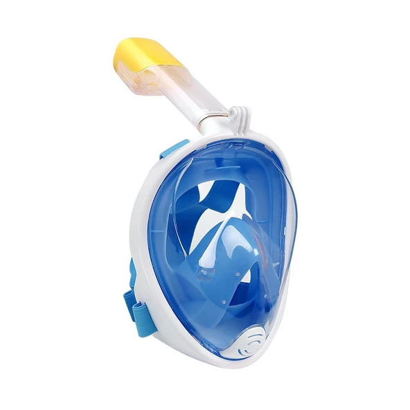 Easybreath Full Face Şnorkel Maske Su Altı Maskesi Anti-Sisaksiyon Kamera Takılabilir S/M ürün görseli 1