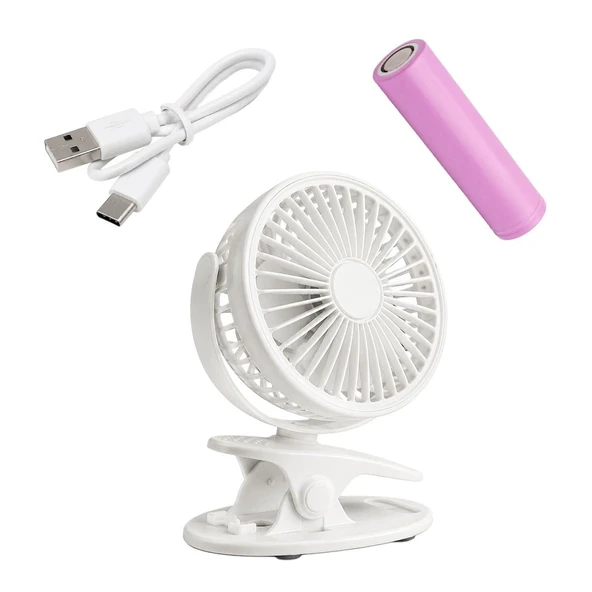 Powermaster PM-25087 Beyaz Fan Vantilatör - Resim 2