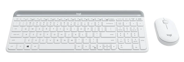 LOGITECH MK470 Q TR INCE KABLOSUZ KLAVYE MOUSE SET BEYAZ 920-009436 ürün görseli 1