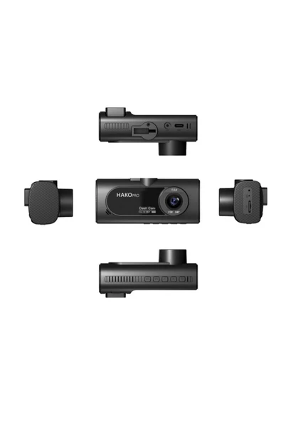 Hakopro 1080p Ön Ve Arka Kameralı 2.0" Ips Hd Ekran, Wifi Ve G Sensörlü Akıllı Araç Kamerası Cmr100 ürün görseli 1