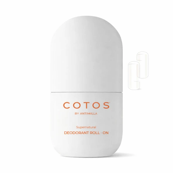 Cotos Deodorant Rollon (Anti̇Per Spi̇Rant Doğal Mi̇Neral Tuz) ürün görseli 1