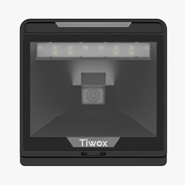 Tiwox Vs-8000 2D Karekod Kablolu Usb Masaüstü Barkod Okuyucu ürün görseli 1